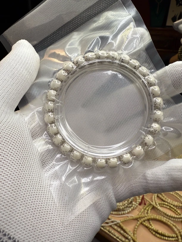 星月菩提河豚手串 原白福利款：76号