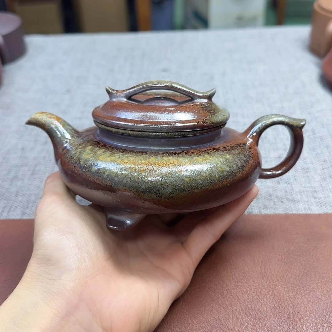 茶壶紫砂民间手艺人全手工制作