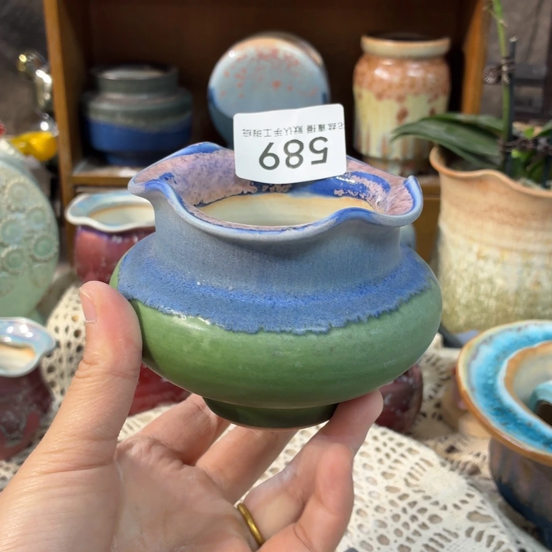 景德镇陶瓷花盆艺术