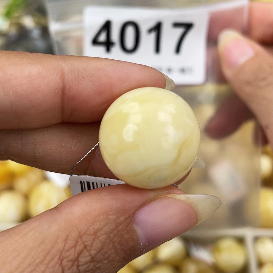 蜜蜡未镶嵌裸石20粉