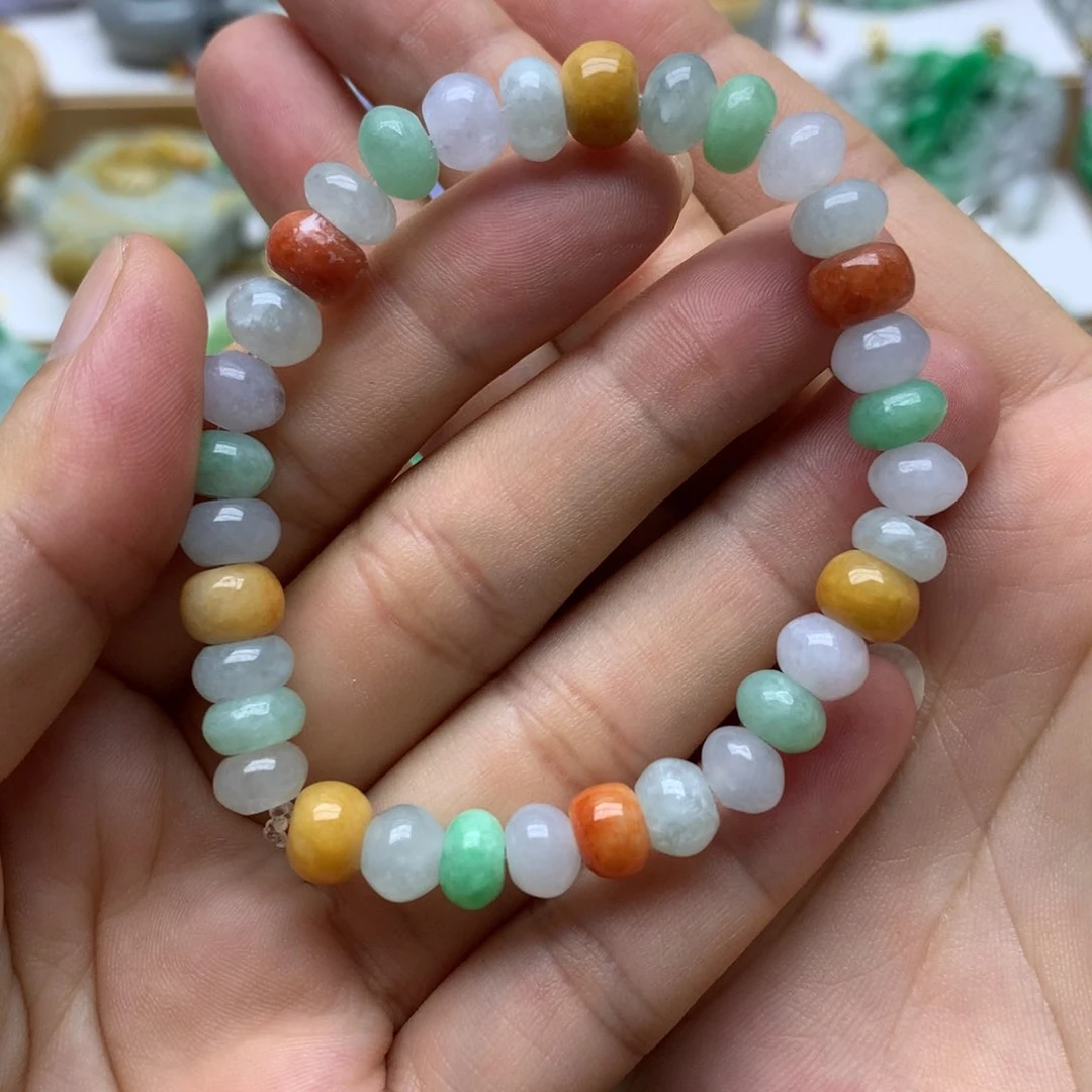 翡翠未镶嵌颈饰正翡翠