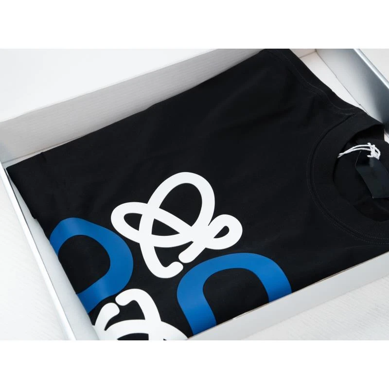 【大罗系列蓝白标】夏季重磅罗字母潮牌宽松短袖1013