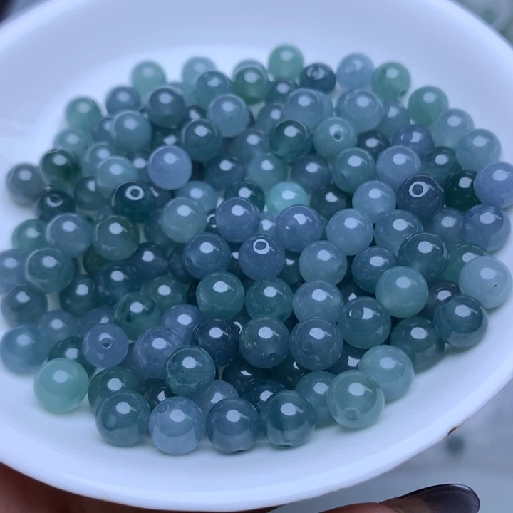 散珠翡翠卡6.8冰蓝水30个单圈