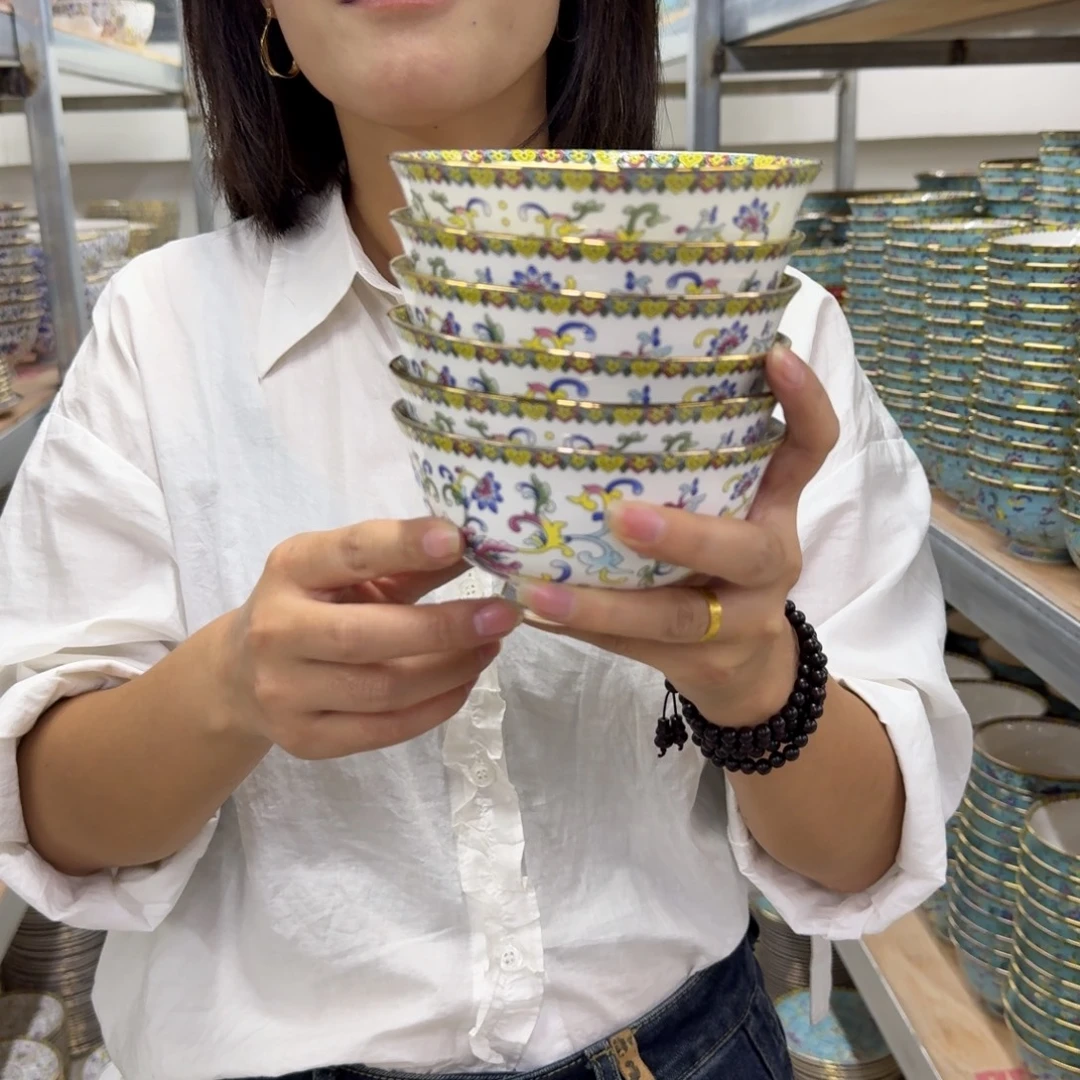 景德镇珐琅彩餐具