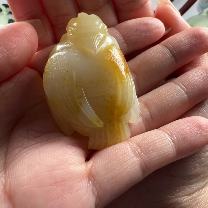 春***雨和田玉未镶嵌颈饰