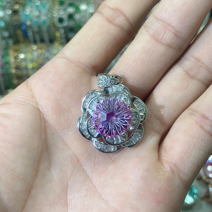 6锆石（处理）吊坠