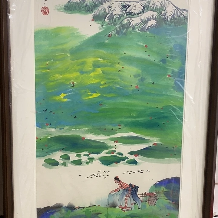 功***捐国画书画作品多次参加全国书画大展