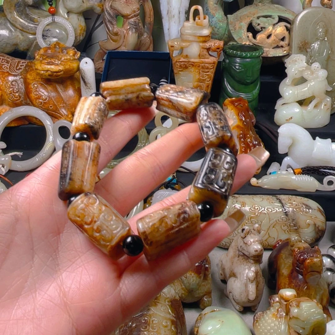 和田玉挂件未镶嵌范*利