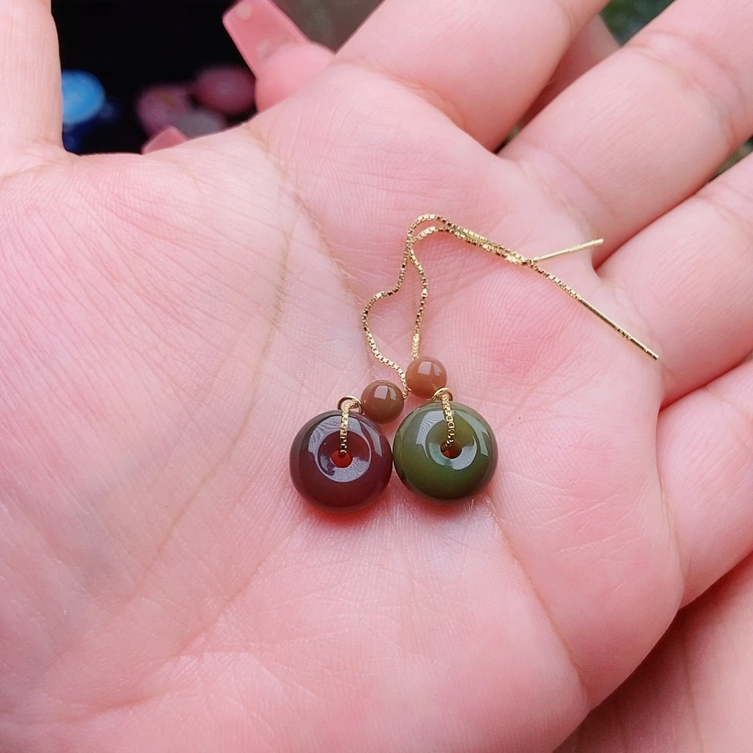 玛瑙/玉髓珠宝半成品银S925镶嵌