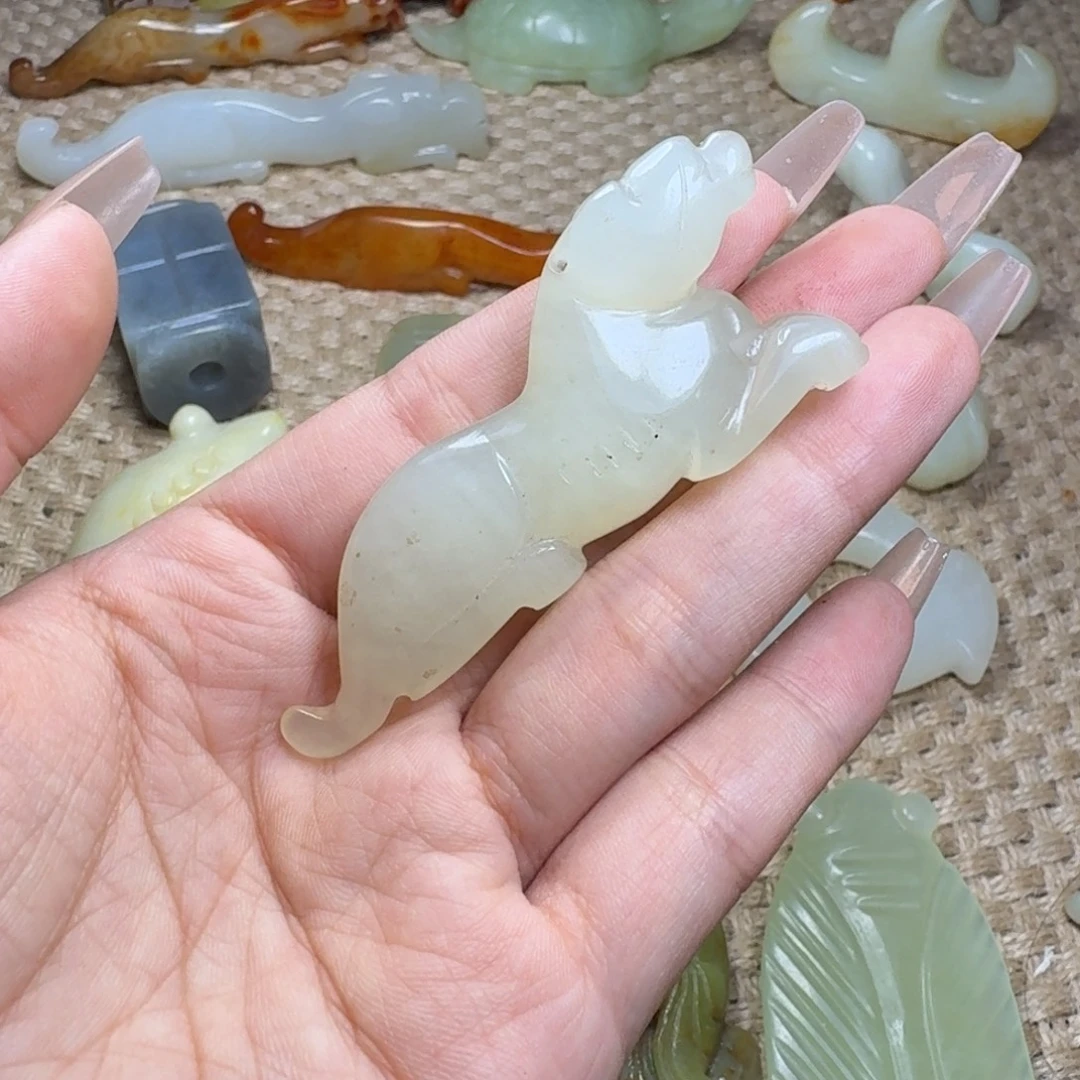 白玉菩提吊坠挂件