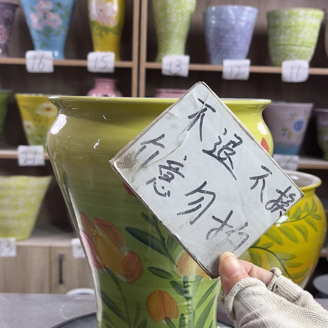 ღ***࿐景德镇陶瓷花盆花盆