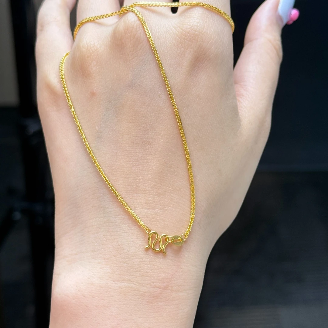 足金999肖邦链百搭