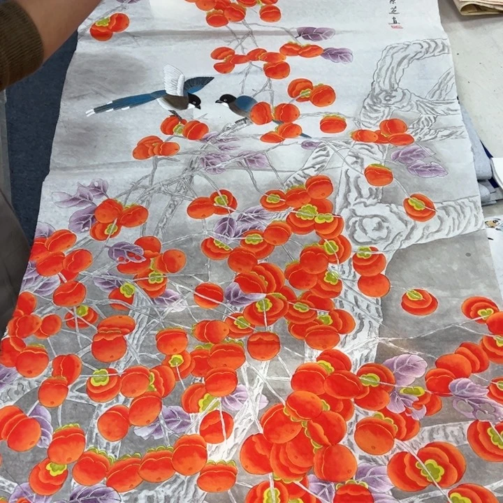 国画纯手绘作品欣赏图