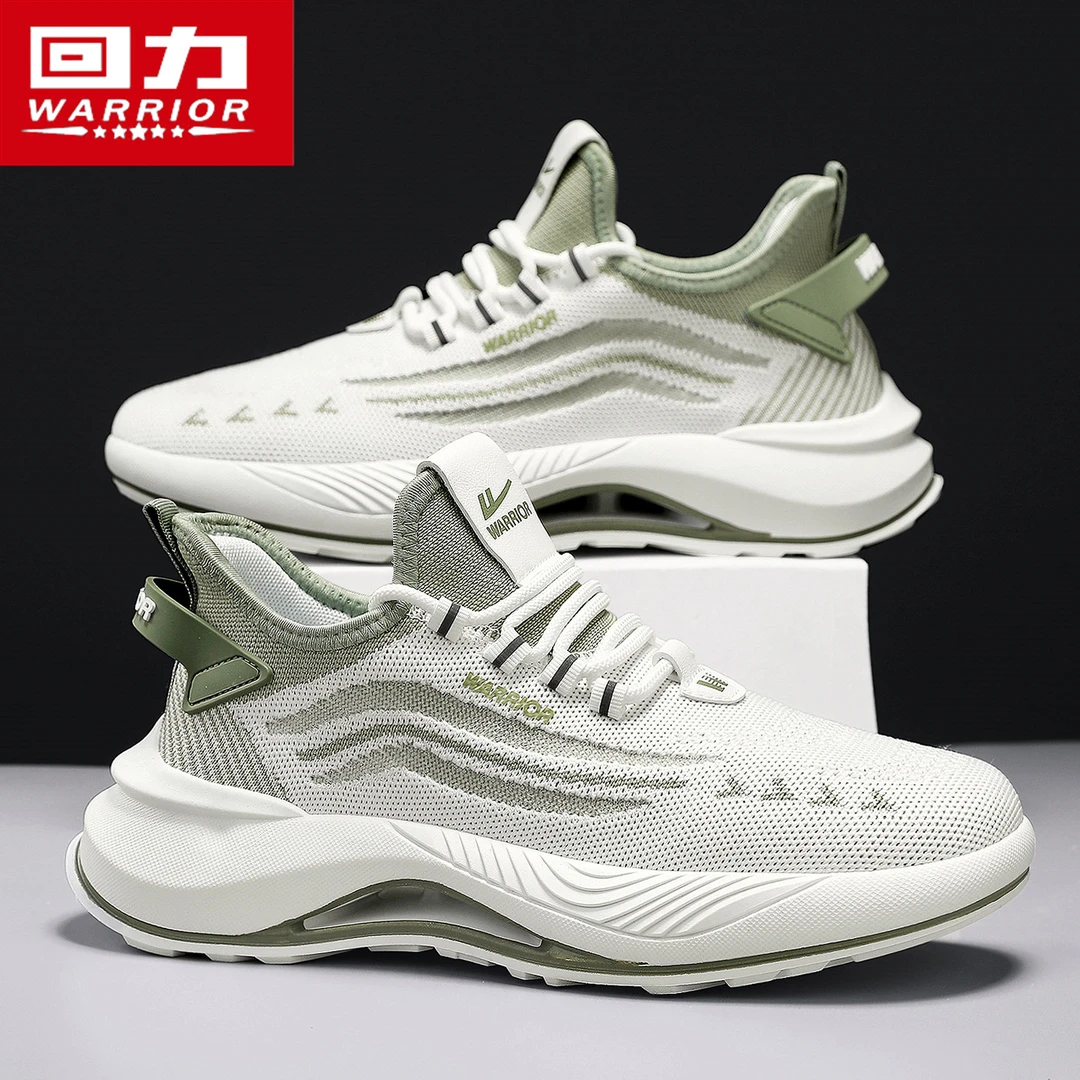 回力男鞋正品2025夏季新款网面透气休闲百搭运动鞋厚底跑步鞋网鞋
