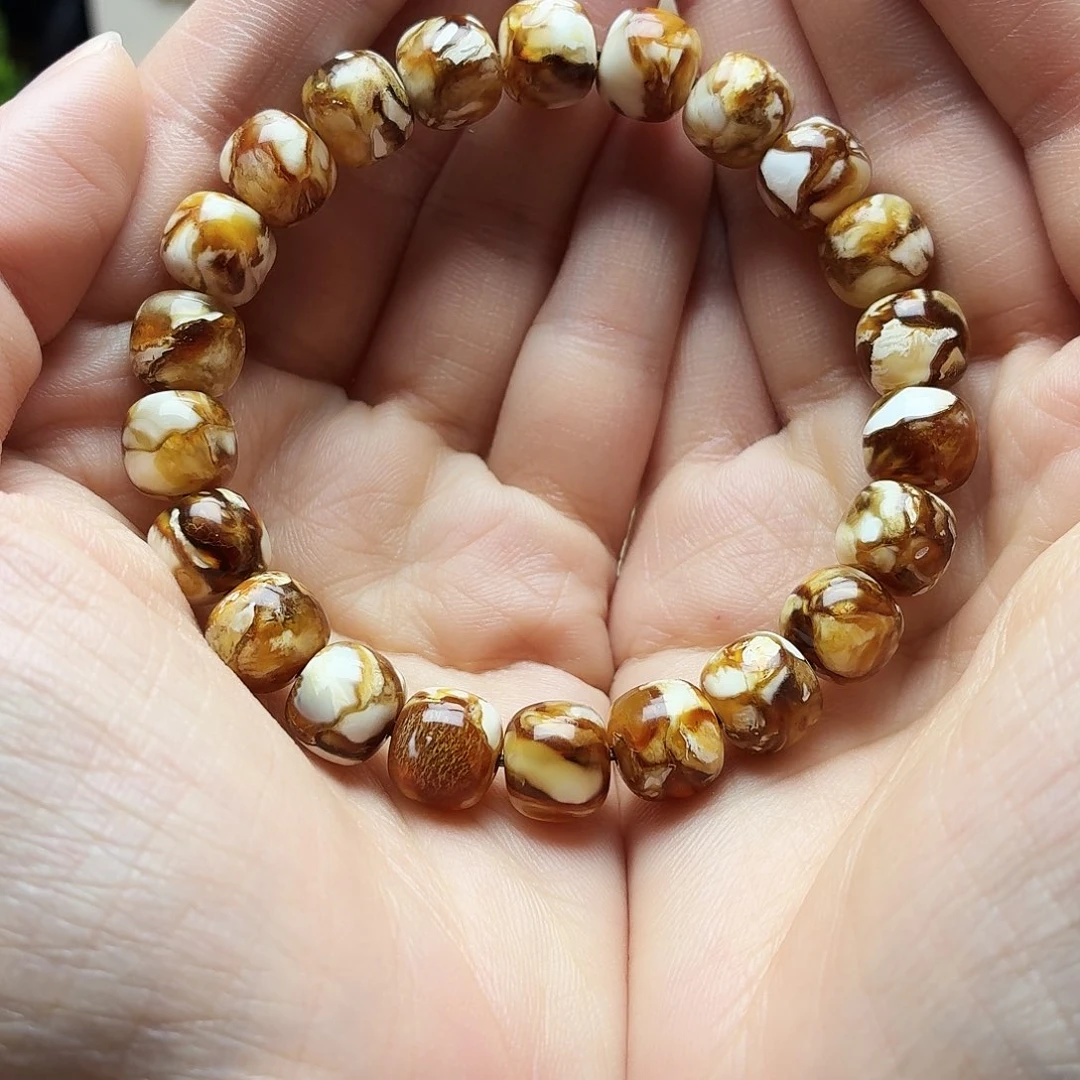 不***人沁色老型手串单圈手串10