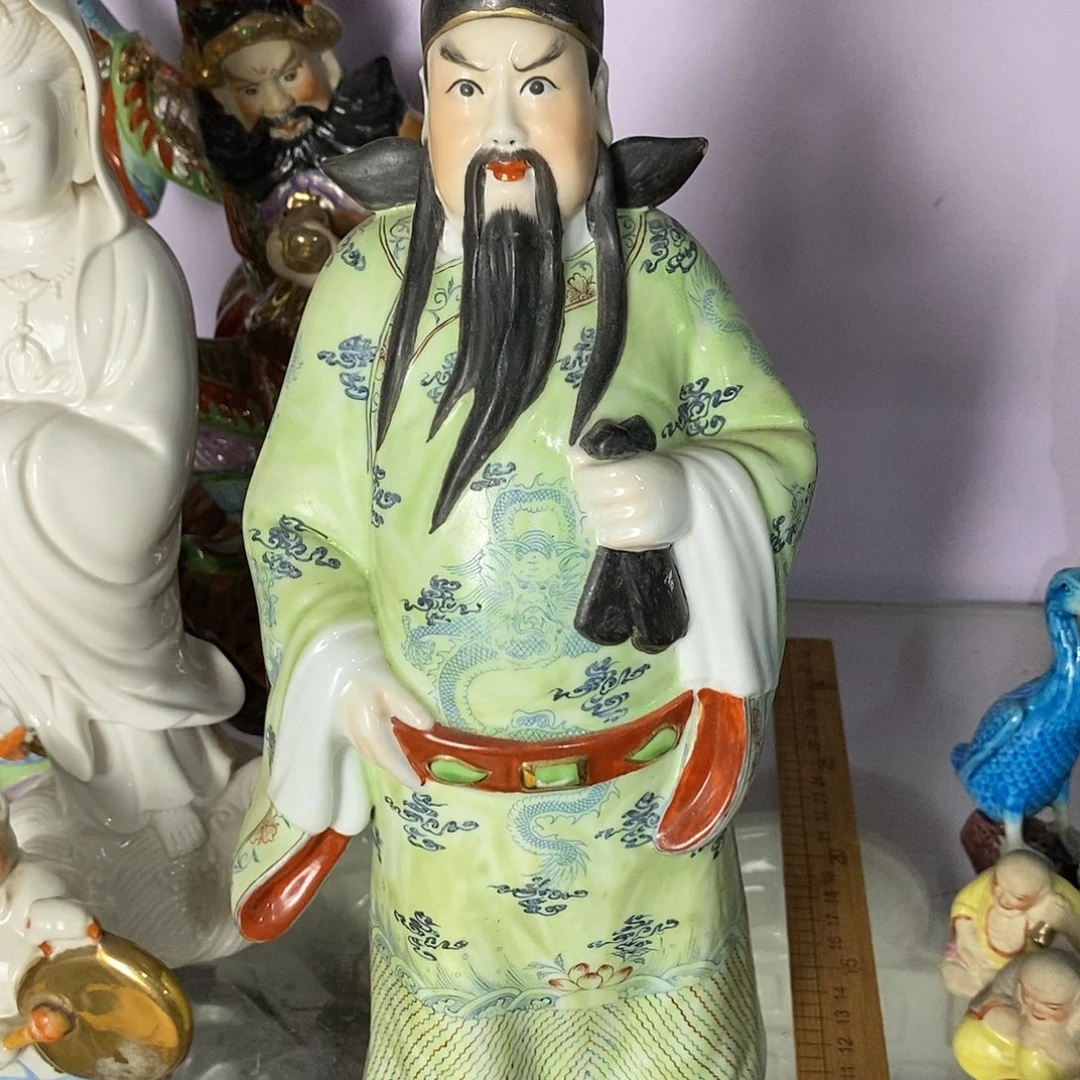 摆件六哥31公分注浆胎曹国舅