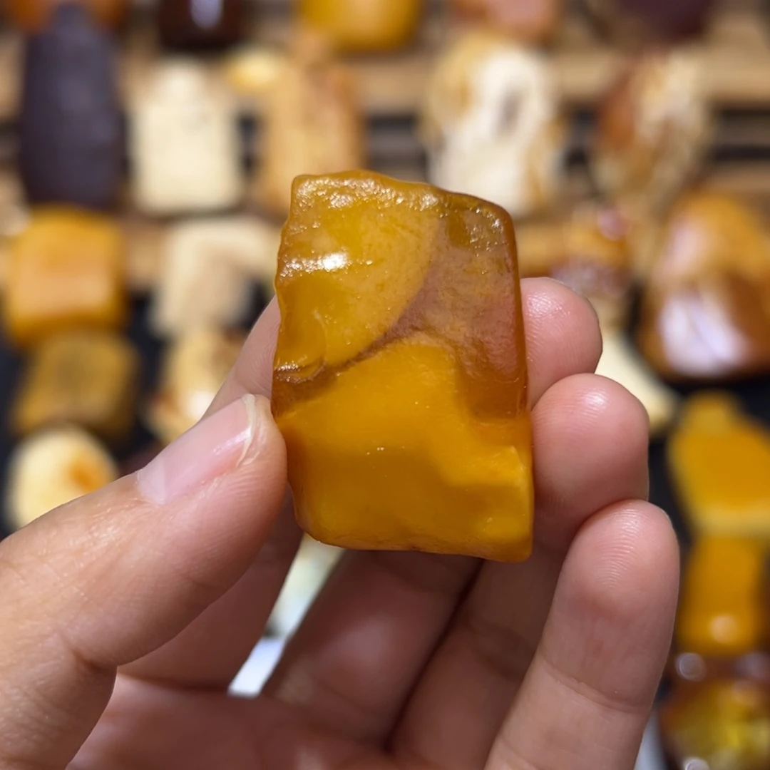 定制琥珀未镶嵌琥珀蜜蜡