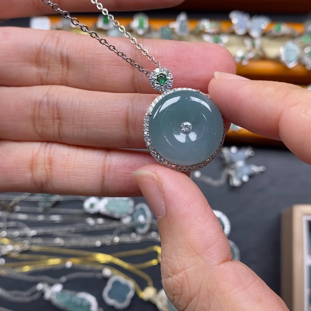 未镶嵌挂件翡翠翡翠