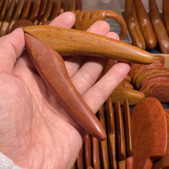 红砭石精品款角式小刮板