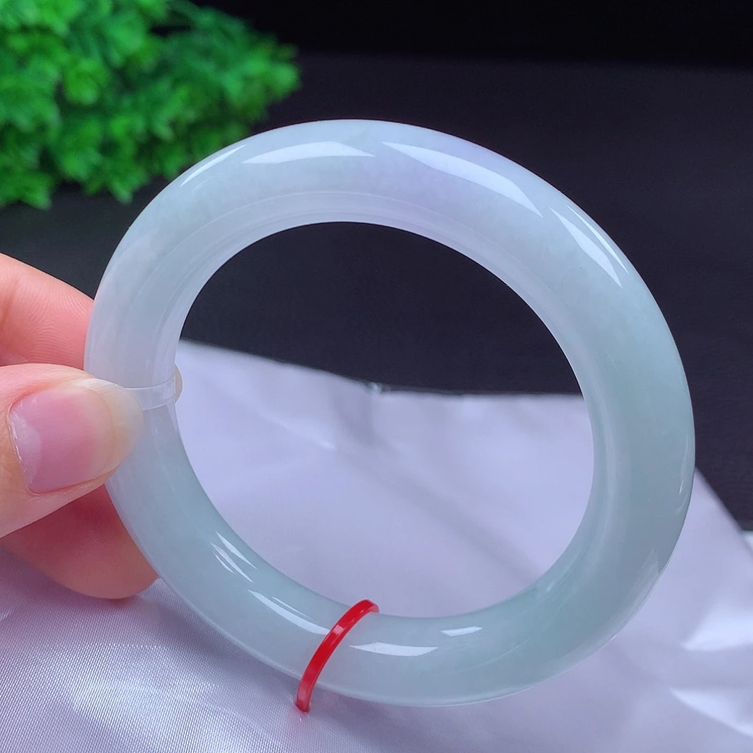 翡翠未镶嵌手镯55圈口437010