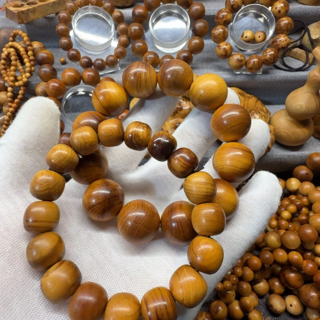 柏木（崖柏）到手2串瑕疵款