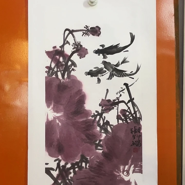 国画张圣敏先生纯手绘作品