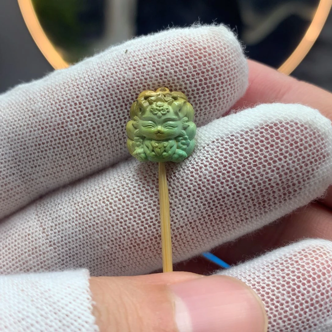 绿松石挂件未镶嵌