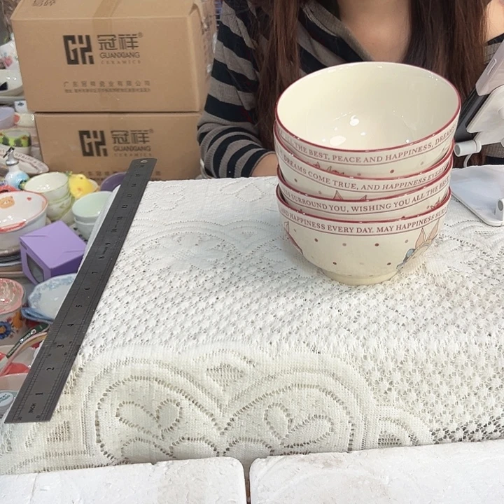 潮州陶瓷工厂微瑕5寸