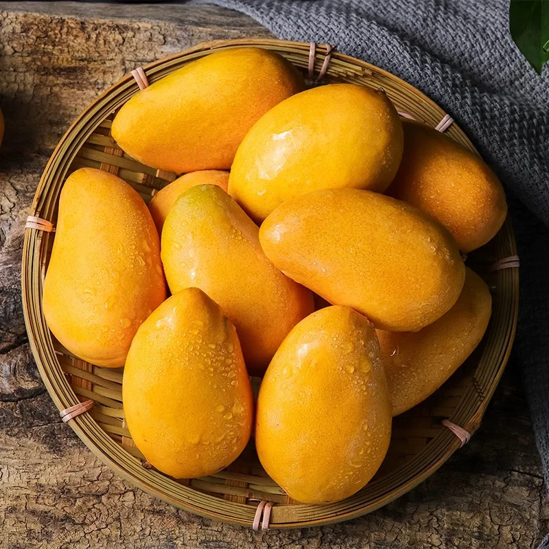 《麦团优选》海南小台农芒果 小台芒当季新鲜水果 粉丝买两斤送两斤