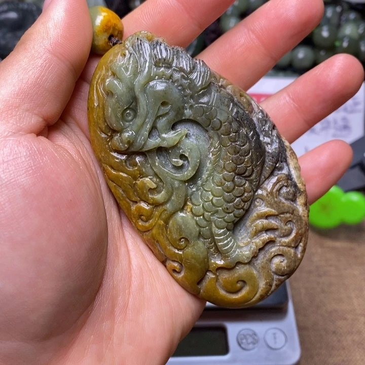 和田玉把件未镶嵌