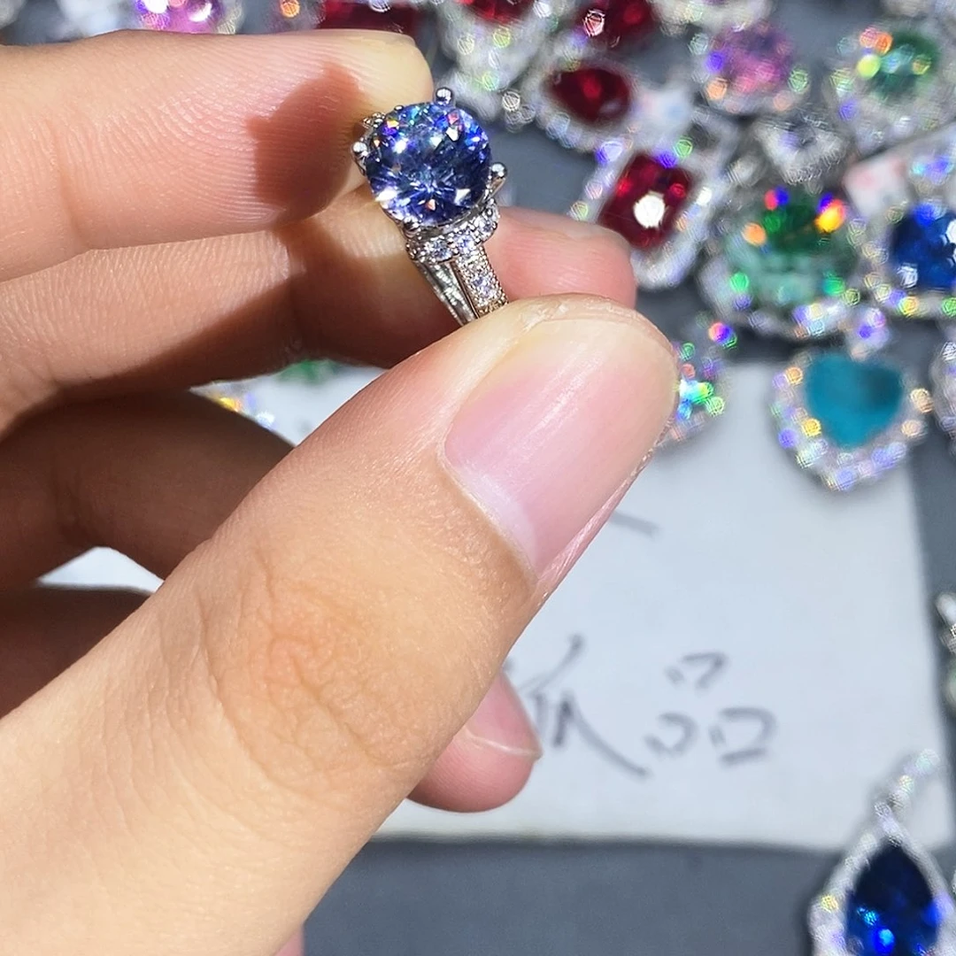 合金石英质玉戒指