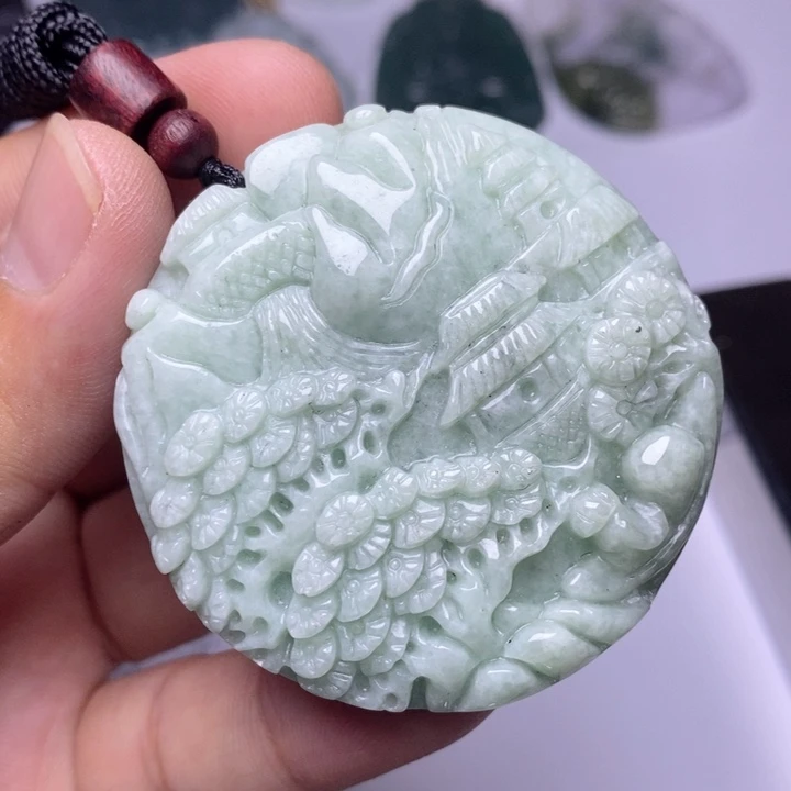 颈饰未镶嵌翡翠翡翠