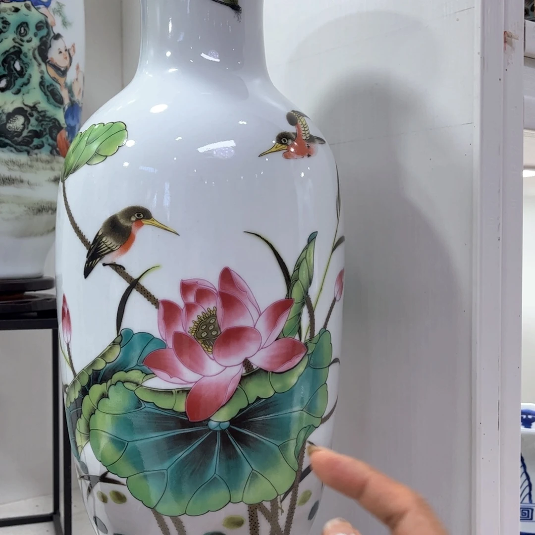 景德镇陶瓷花瓶摆件