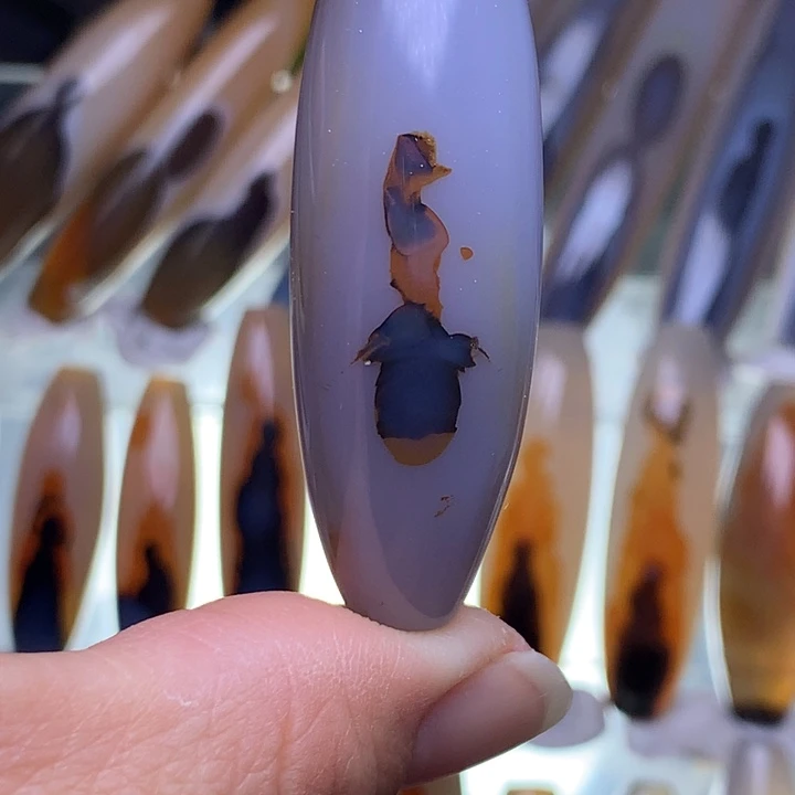 未镶嵌玛瑙/玉髓珠宝半成品32