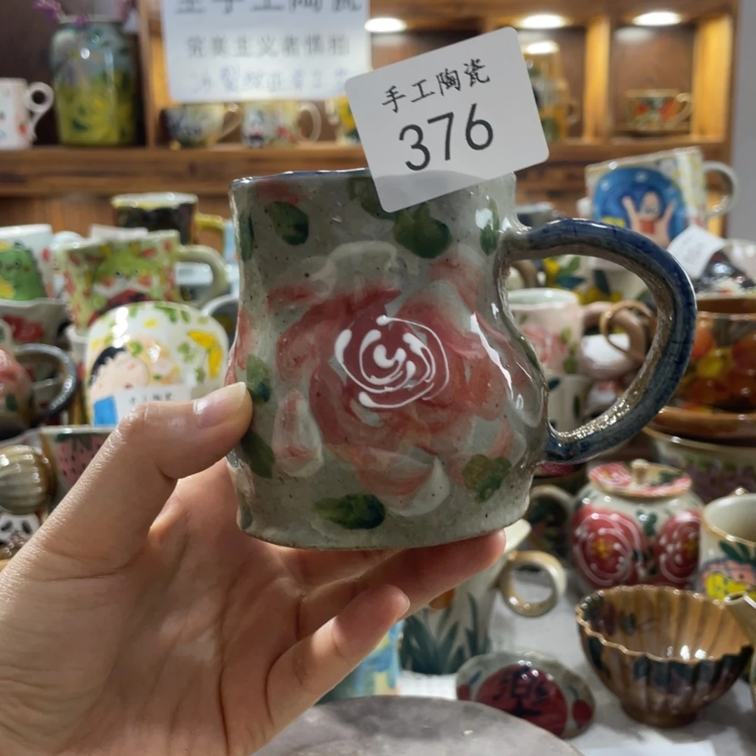景德镇手工陶瓷杯376