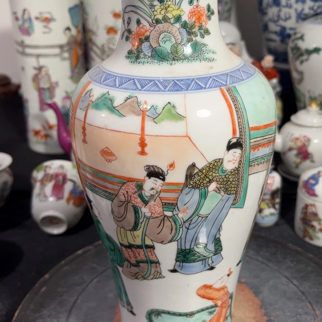 玉***哥摆件陶粉彩瓷器1111111111111111