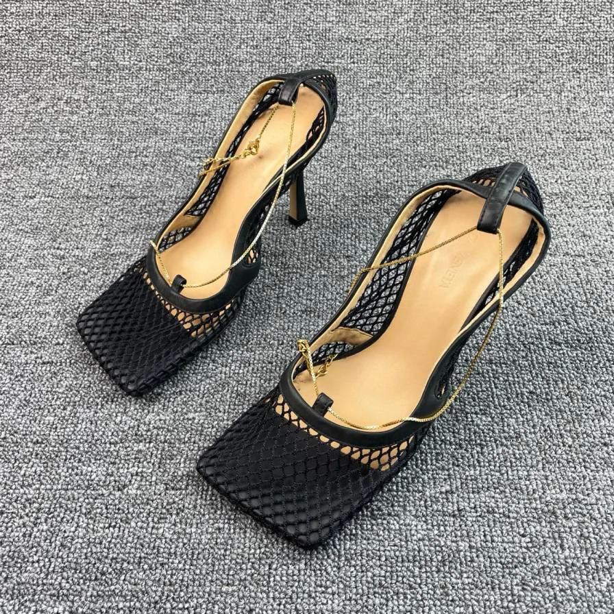 99新 BOTTEGA VENETA/葆蝶家 全新室内试穿 高跟鞋 37码