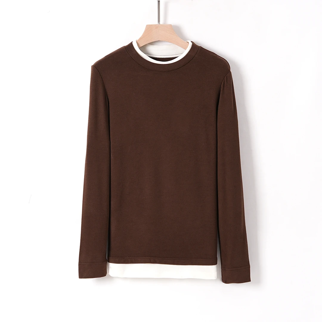 【李美丽专享】MINGSIKA/名斯卡 新款T恤#4AM113-S500