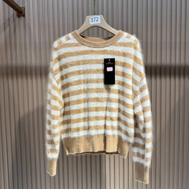 2516 休闲条纹羊绒毛衣