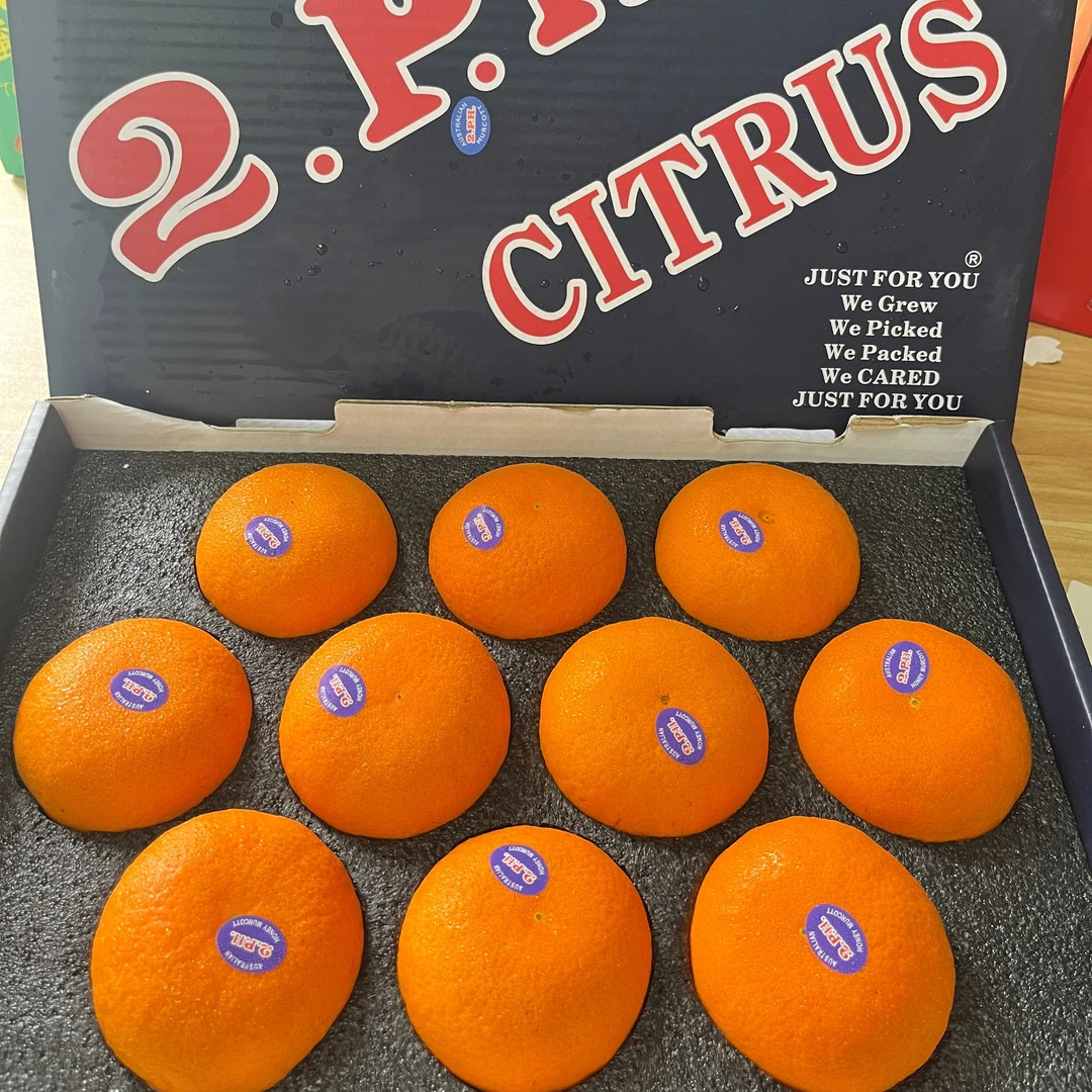 当季现货澳洲进口2PH澳柑鲜嫩多汁新鲜水果4斤礼盒装顺丰发货