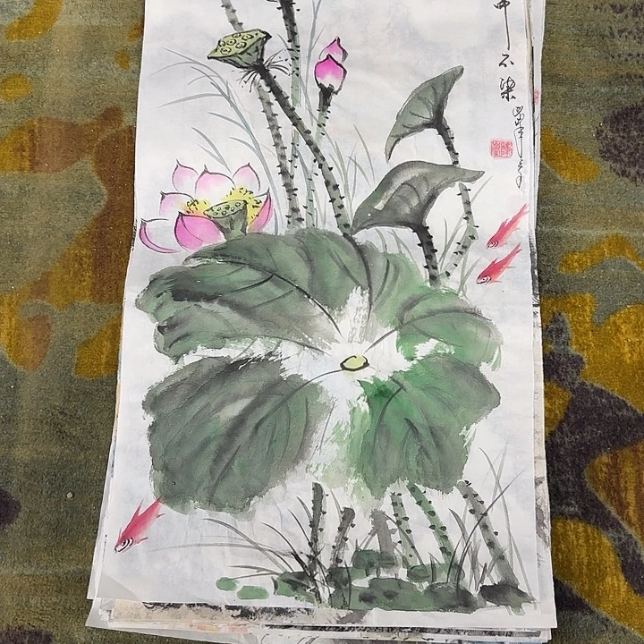 国画卡纸的那种珠子啊