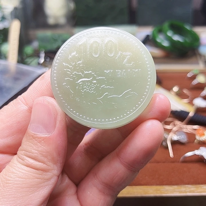 和田玉珠宝半成品未镶嵌