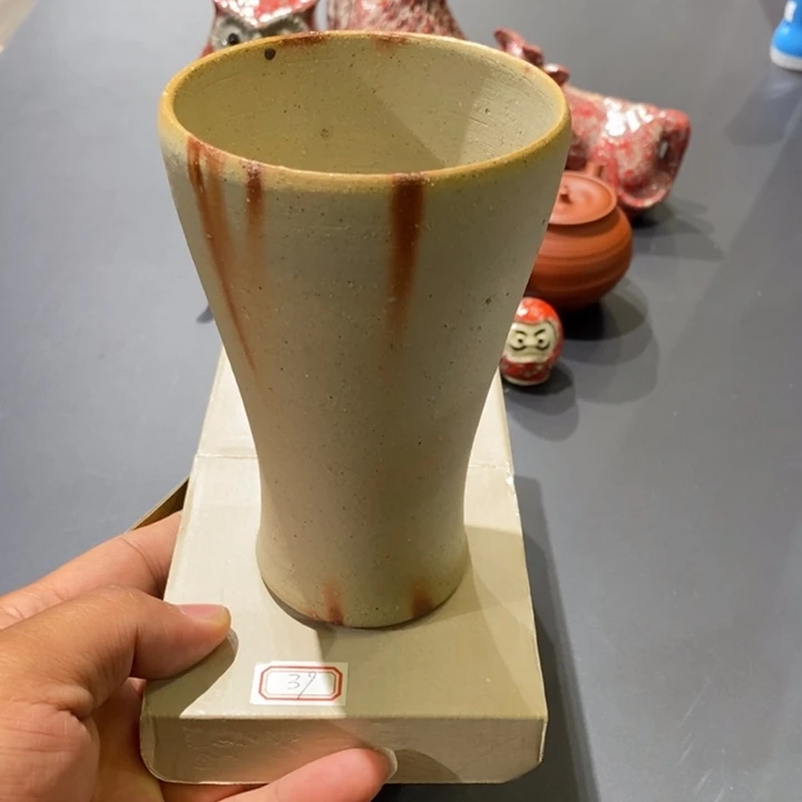 日本备前烧水屋杯大漏