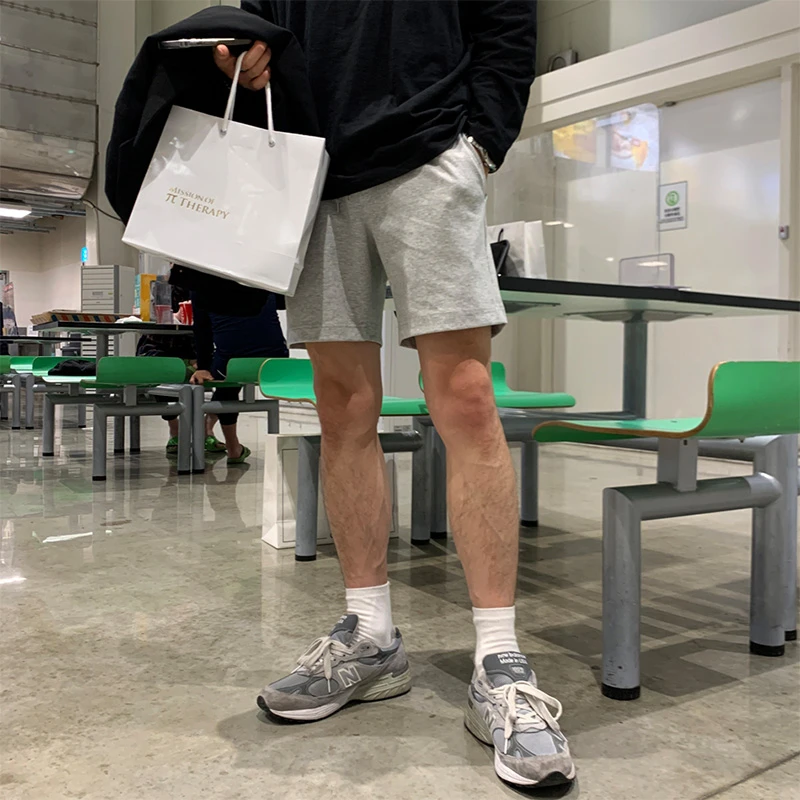 2025夏季新款休闲运动短裤男士韩版宽松百搭篮球外穿薄款五分裤子