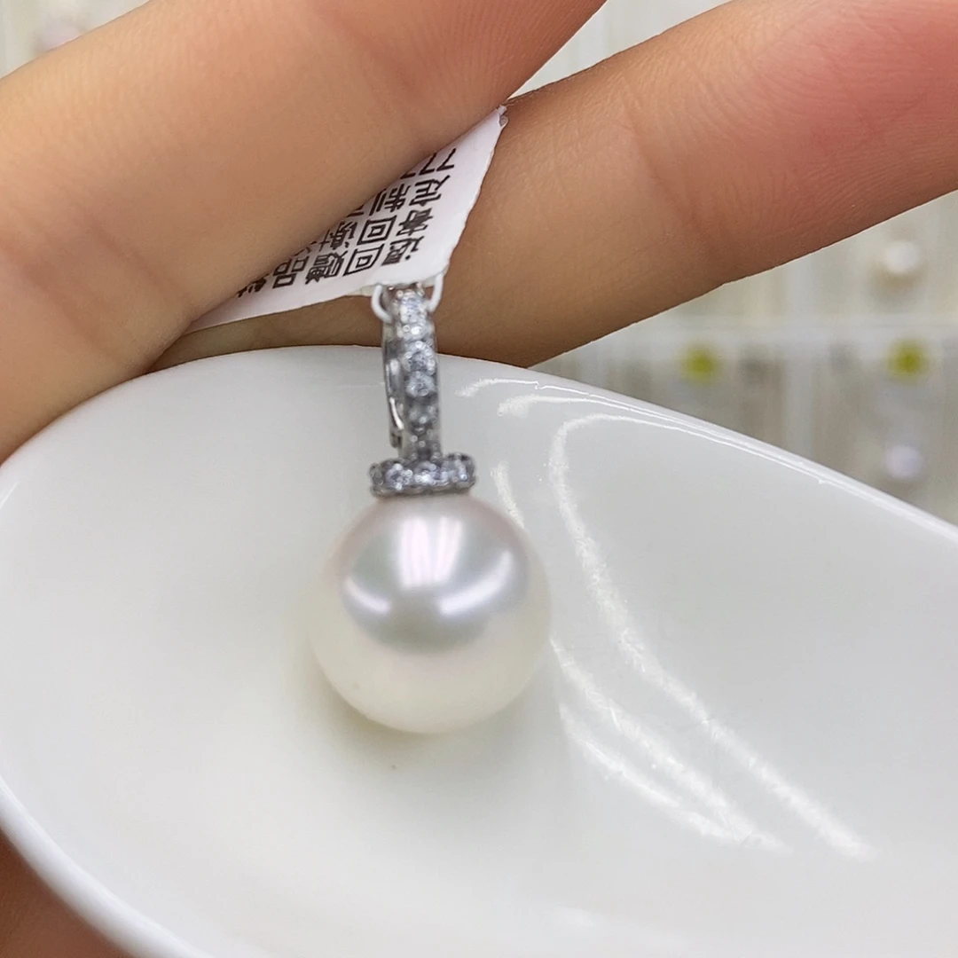 未镶嵌淡水珍珠吊坠(赠链)