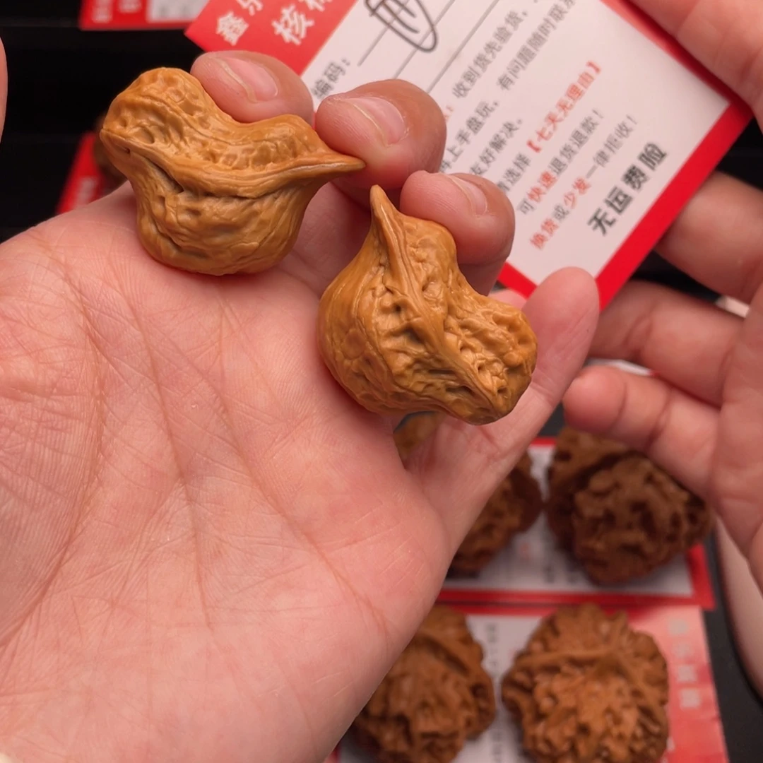 桃核吊坠异形小鸟