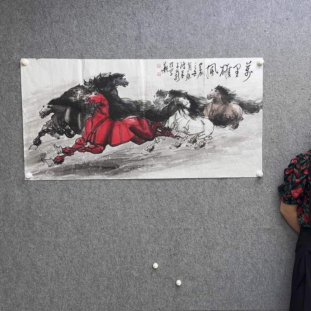 书法作品多次参加