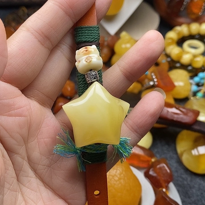 琥珀未镶嵌裸石琥珀蜜蜡