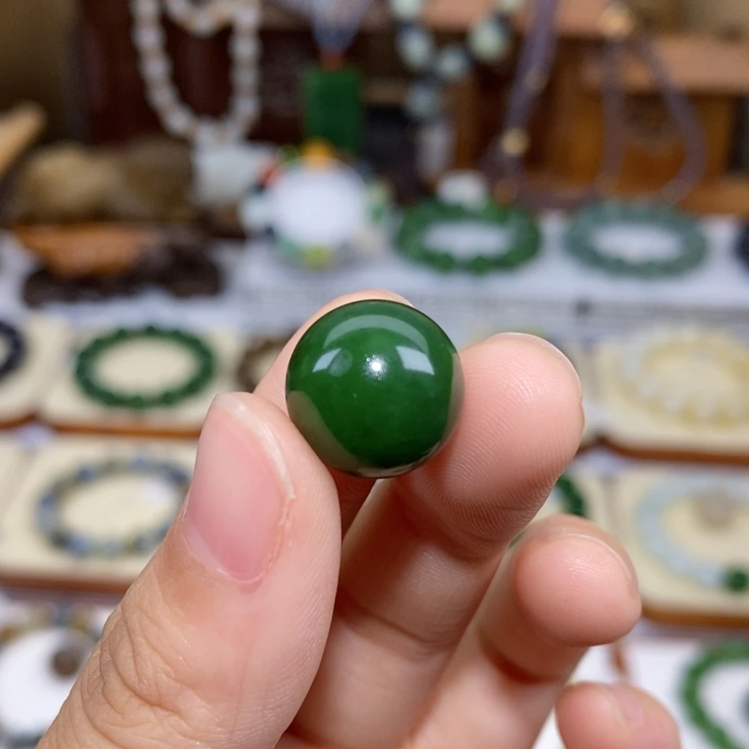 和田玉未镶嵌吊坠(不含链)幸*吧14