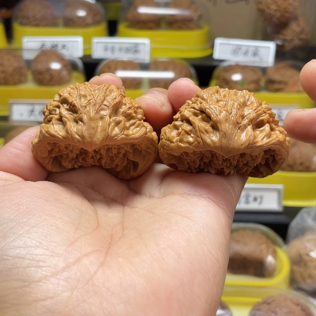 把件文玩核桃聚宝盆46加尺寸